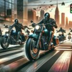 Dàn môtô phân khối lớn vượt đèn đỏ: Hành động gây tranh cãi!