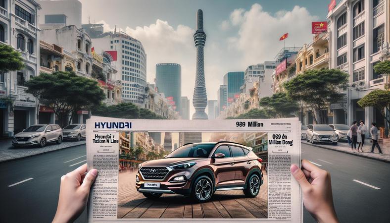 Hyundai Tucson N Line ra mắt tại Việt Nam, giá 989 triệu đồng