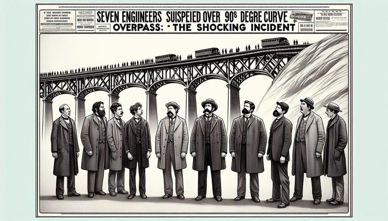 7 Kỹ Sư Bị Đình Chỉ Vì Cầu Vượt Cua 90 Độ: Sự Cố Gây Chấn Động
