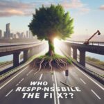 Cây mọc giữa đường cao tốc: Ai chịu trách nhiệm chỉnh sửa?