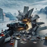 Kỳ Diệu Nghệ Thuật Tồn Tại: Tài Xế Sống Sót Dưới Barie Xẻ Đôi