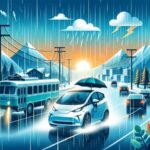 Cách sử dụng xe điện an toàn mùa mưa nắng thất thường