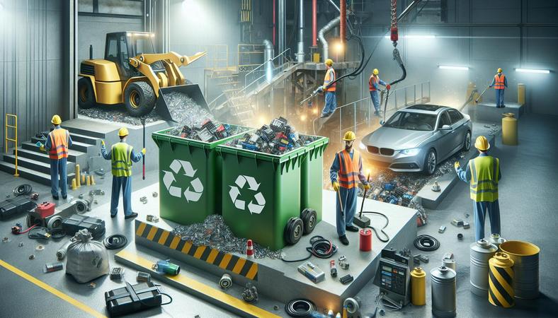 Cách tái chế pin xe điện hiệu quả và thân thiện với môi trường