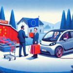 Khách hàng châu Âu mua xe điện Trung Quốc chỉ trong tầm tay