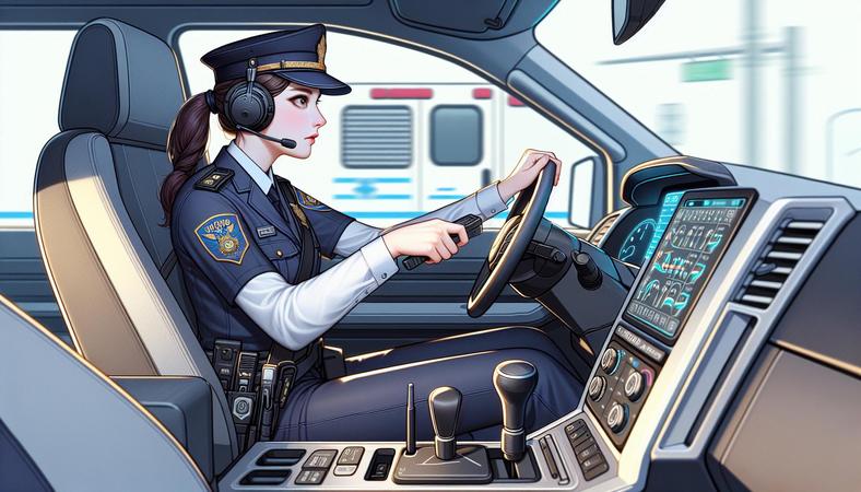 Kỹ Năng Lái Xe Ấn Tượng Của Cảnh Vệ Bảo Vệ Yếu Nhân