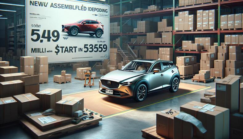 Mazda CX-3 lắp ráp mới, giá từ 549 triệu đồng hấp dẫn!