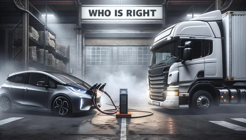 Tranh Cãi Thử Nghiệm Ôtô Điện Đối Đầu Xe Tải: Ai Đúng?