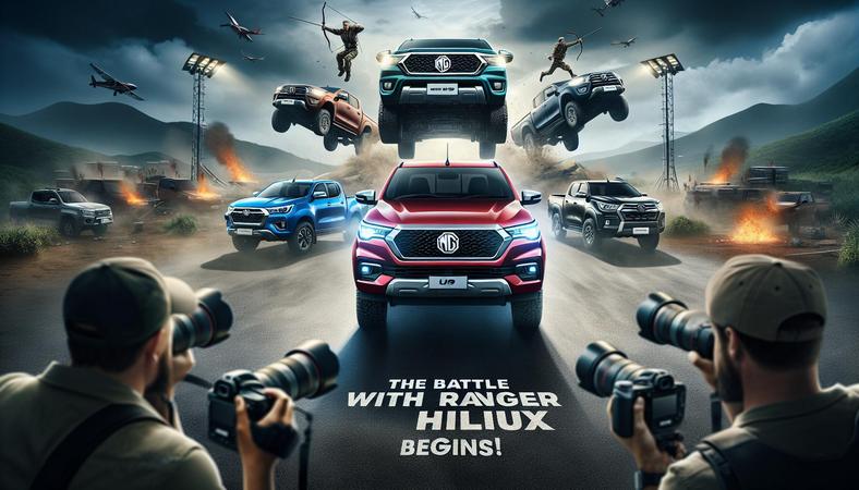 Bán tải MG U9 mới: Cuộc chiến với Ranger và Hilux bắt đầu!