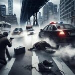 Bi kịch người đi bộ dừng giữa đường khiến tài xế hoảng loạn