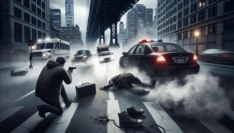 Bi kịch người đi bộ dừng giữa đường khiến tài xế hoảng loạn