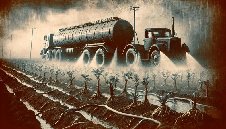 Không chỉ xe bồn tưới cây: Tìm hiểu nguyên nhân thực sự