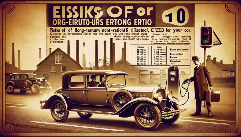 Rủi ro khi sử dụng xăng E10 lâu không chạy cho xe của bạn