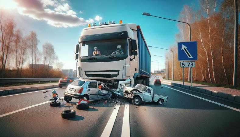 Xe tải húc tan ôtô con: Nguyên nhân và bài học cần biết