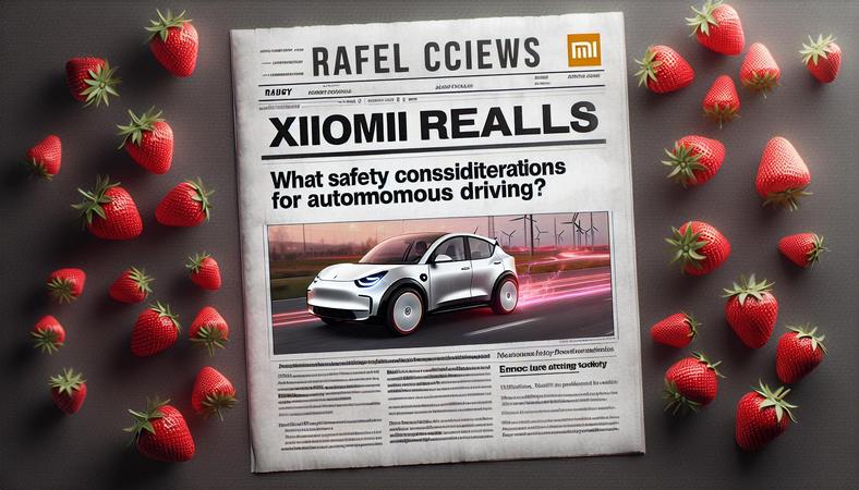 Xiaomi triệu hồi xe điện: An toàn lái tự động cần lưu ý gì?