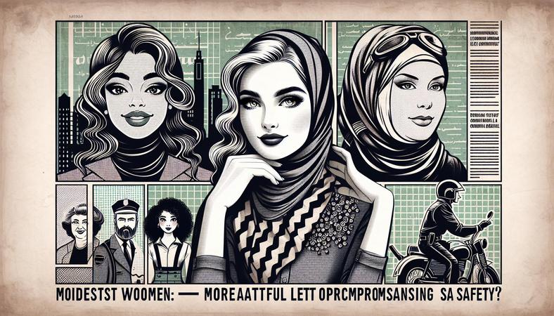 Phụ nữ kín đáo: Đẹp hơn nhưng đánh đổi sự an toàn?